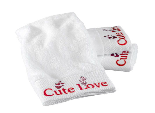 Cute Love Hand Towel
