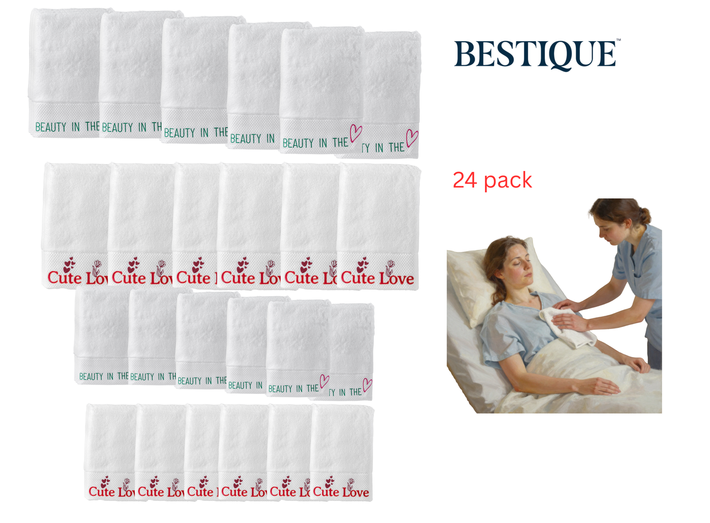 24-Pack Towel Set Now! Only $100 (limited time offer)