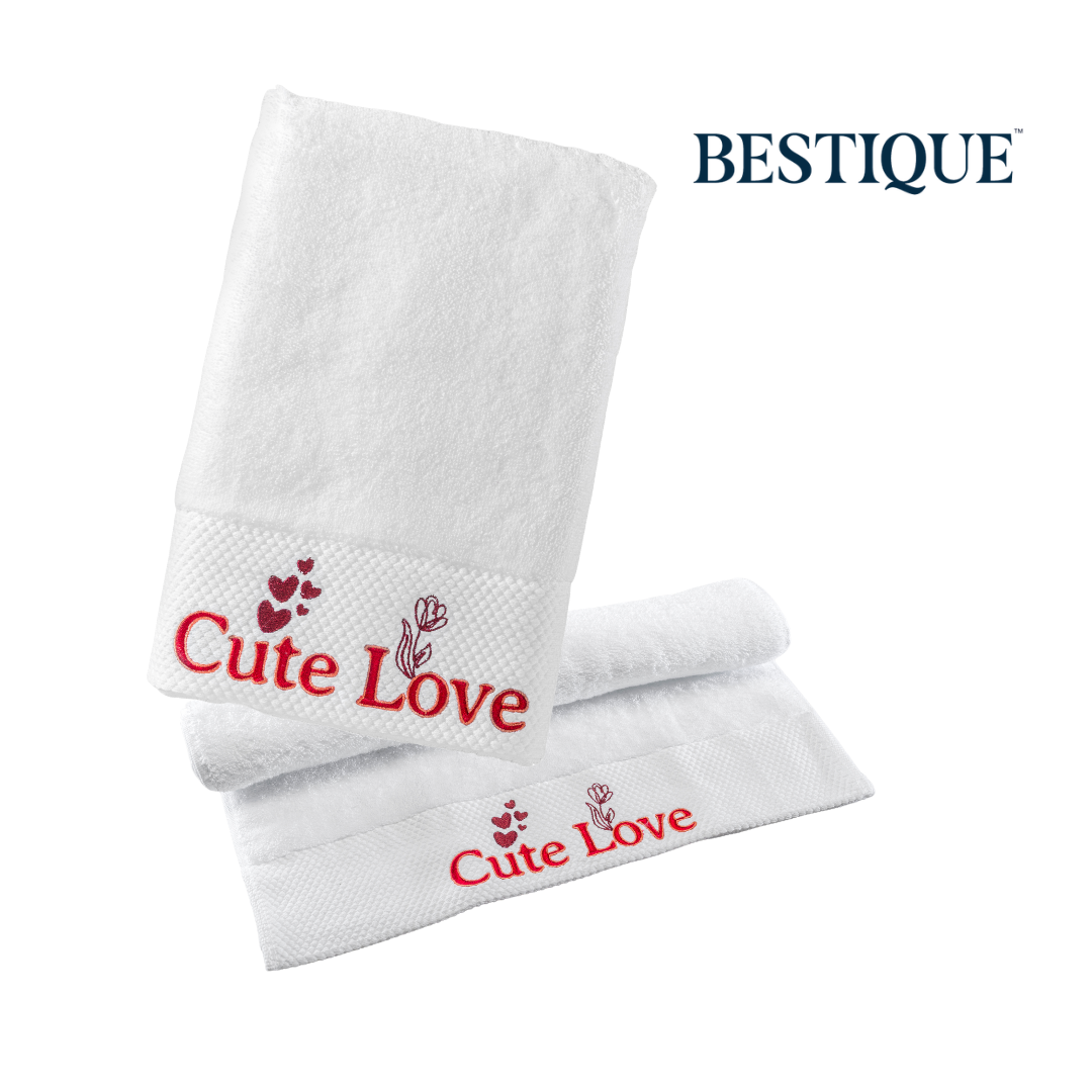 Cute Love Hand Towel